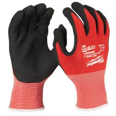 Manusi protectie CUT 1/A marimea 9 nylon impregnate nitril palma si varf degete EN388-4121AX MILWAUKEE