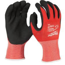 Manusi protectie CUT 1/A marimea 10 nylon impregnate nitril palma si varf degete EN388-4121AX MILWAUKEE