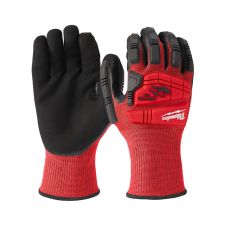 MANUSI PROTECTIE TEXTIL/PU ANTI-TAIERE/VIBRATII EN388-4343CP MARIME 9/L MILWAUKEE