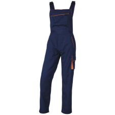 Pantalon cu pieptar M6SAL bleumarin material-bumbac/poliester DELTA PLUS
