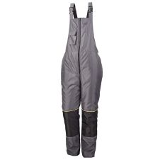 Pantalon cu pieptar vatuit ANDURA WINTER gri material-poliester RENANIA