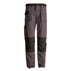 Pantalon talie COMET gri/negru material-bumbac/poliester ENERGO