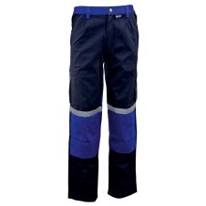 Pantalon talie PLUTO-PT bleumarin/albastru material-bumbac ENERGO