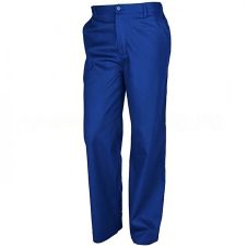 Pantalon talie LOVE VANTAGGIO albastru material-bumbac