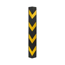 Coltar cauciuc protectie perete la parcare negru/galben 80X10 cm ENERGO