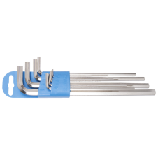 Set chei locas hexagonal 220/3L imbus 1/16"-3/8" lungi 9 piese UNIOR
