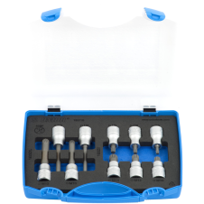 Set chei tubulare 192/15 M5-M14 patrat 1/2" 10 piese UNIOR