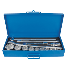 SET 15 CHEI TUBULARE 3/4'' 22-55 MM 197MB2 UNIOR