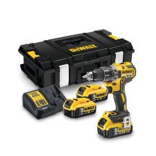 Masina insurubat/gaurit cuplu reglabil acumulator DCD791P3K mandrina 550/2000rpm 70Nm 18V/3x5.0Ah BL DEWALT