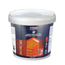 Agent impregnare lemn ignifug pentru rezistenta la foc 20 Kg transparent/rosu TYTAN