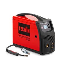 Aparat sudura MIG-MAG multiproces TECHNOMIG 215 DUAL SYNERGIC gas/no-gas functie MMA/TIG randament 80A/100% 230V TELWIN ZE