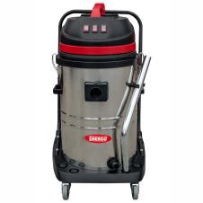 Aspirator LSU 255 utilizare uscat-umed volum 55L vacuum 220mbar 5000L/min curatare manuala 2x1000W ENERGO