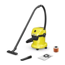 Aspirator WD 3 utilizare uscat-umed volum 15L vacuum 210mbar clasa L curatare manuala 1000W KARCHER
