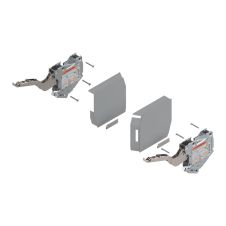 Aventos HK-S set mecanisme de ridicare tip B gri-deschis 20K2B00.06 HGR BLUM