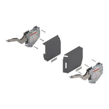 Aventos HK-S set mecanisme de ridicare tip E gri-inchis 20K2E00.06 TGR BLUM