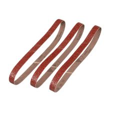 Banda abraziva POWERFILE suport bumbac 13x455mm R-40 Al-Ox lemn/metal set 3 bucati BLACK&DECKER