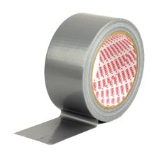 Banda adeziva cu insertie DUCT TAPE gri latime 50mm L-25m g-0.17mm suport mesh pentru reparatii ENERGO