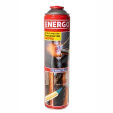 Rezerva gaz propan/butan GAZPRO prindere 7/16" cu filet exterior 336 grame 600ml ENERGO