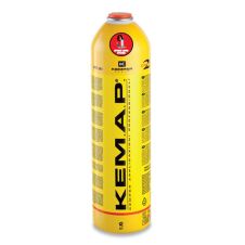 Rezerva gaz propan/butan KEMAP prindere 7/16" cu filet exterior 250 grame flacara 3300 grade KEMPER