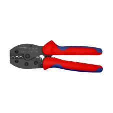CLESTE SERTIZAT PAPUCI 220 MM 0.5-6.0 MMP CONECTORI CU FISA NEIZOLATI DESCHISI KNIPEX ZE