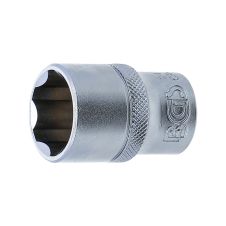 Cap cheie tubulara SUPER LOCK 19 mm 6 puncte cu patrat interior 1/2" BGS