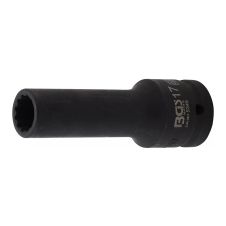 Cap cheie tubulara impact 3/4" 17 mm lunga 12P BGS