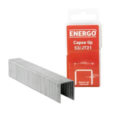 Capse tip 53 marime 11.3x0.75mm h-14mm otel cutie 1000 bucati ENERGO