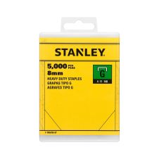 Pachet 5000 capse tapiterie tip G 1.25x8mm STANLEY