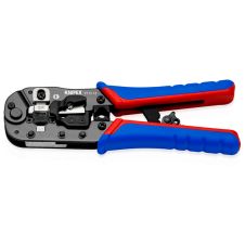 Cleste sertizat modular conectori retea RJ45 L-190mm maner bimaterial KNIPEX