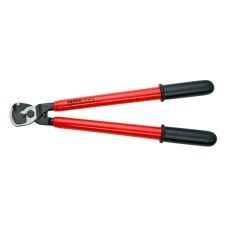 Cleste taiat cablu L-500 mm Dmax-27 mm cu maner ergonomic izolat 1000 V KNIPEX