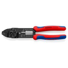 Cleste sertizat cabluri cu sectiune 0.5-2.5 mmp L-230 mm maner bimaterial si functie de dezizolare/taiere KNIPEX