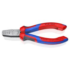 Cleste sertizat pini cablu cu sectiune 0.25-2.5 mmp L-145 mm maner bimaterial KNIPEX