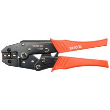 Cleste sertizat papuci cablu electric 0.5-6 mmp L-220 mm maner ergonomic YATO