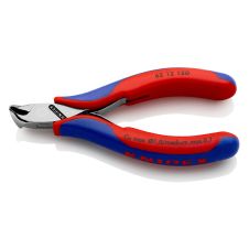 Cleste cu tais frontal/oblic L-120 mm cu maner bimaterial pentru electronist KNIPEX
