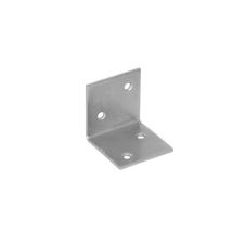 Coltar perforat KSO2 pentru lemn 40x40mm latime 40mm grosime 1.5mm otel zincat alb ENERGO