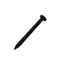 Cuie netede cap plat D-3.7mm L-60mm pentru beton/zidarie cutie 1kg 194 bucati otel brunat ENERGO