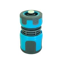 Cupla rapida SOFT-TOUCH universala pentru furtun apa 1/2"-5/8" bimaterial apa stop