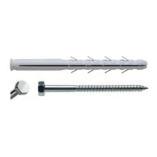 Diblu universal LATER CORNICE D-12mm L-200mm nylon cu surub cap hexagonal expandare extinsa pentru caramida/beton G&B FISSAGGI ZE