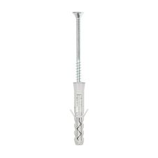 Diblu universal KRX D-8mm L-50mm polipropilena cu surub cap inecat expandare extinsa pentru caramida/BCA/beton?KLIMAS?