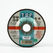 Disc abraziv polizare BIS60-E 230x22.2x6.5mm A30P tip 42 inox otel TAF