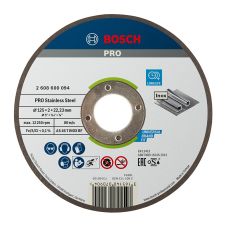 Disc abraziv taiere EXPERT-INOX 125x22.2x2.0mm  AS46T tip-41 inox BOSCH