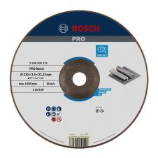 Disc abraziv taiere EXPERT-METAL 230x22.2x2.5mm AS46T tip-42 otel BOSCH