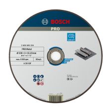 Disc abraziv taiere EXPERT-METAL 230x22.2x3.0mm A30S tip-41 otel BOSCH