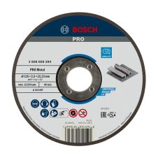 Disc abraziv taiere EXPERT-METAL 125x22.2x2.5mm A30S tip-41 otel BOSCH