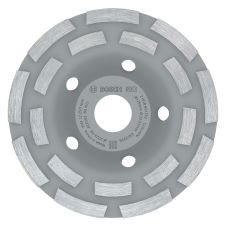 Disc diamantat slefuire EXPERT FOR CONCRETE tip oala D-125x22.23mm segment standard uz uscat pentru beton/piatra BOSCH