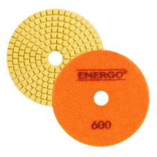 Disc diamantat autoadeziv MASTER GRINDER D-100mm granulatie 600 segment standard uz uscat/umed pentru slefuire beton ENERGO