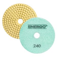 Disc diamantat autoadeziv MASTER GRINDER D-240mm granulatie 240 segment standard uz uscat/umed pentru slefuire beton ENERGO