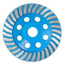 Disc diamantat slefuire SP PLUS TURBO tip oala D-125x22.23mm segment standard uz uscat pentru tencuiala/caramida ENERGO