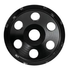 Disc diamantat slefuire SP PLUS tip oala D-125x22.23mm segment standard PCD uz uscat pentru vopsea/adeziv/rasina/chit/bitum ENERGO