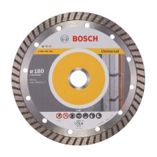 Disc diamantat taiere STANDARD-UNIVERSAL-TURBO 180x22.2mm sector continuu-turbo beton-nearmat tencuiala caramida tigla pavele piatra BOSCH